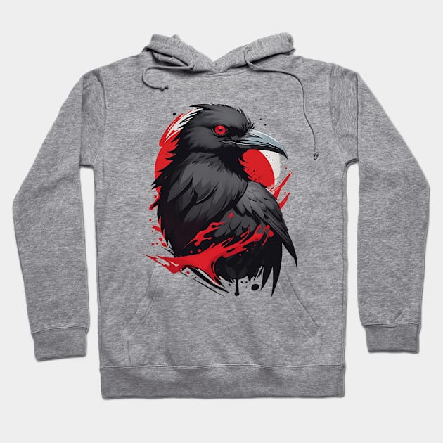 Black Bird Hoodie by josepkadal